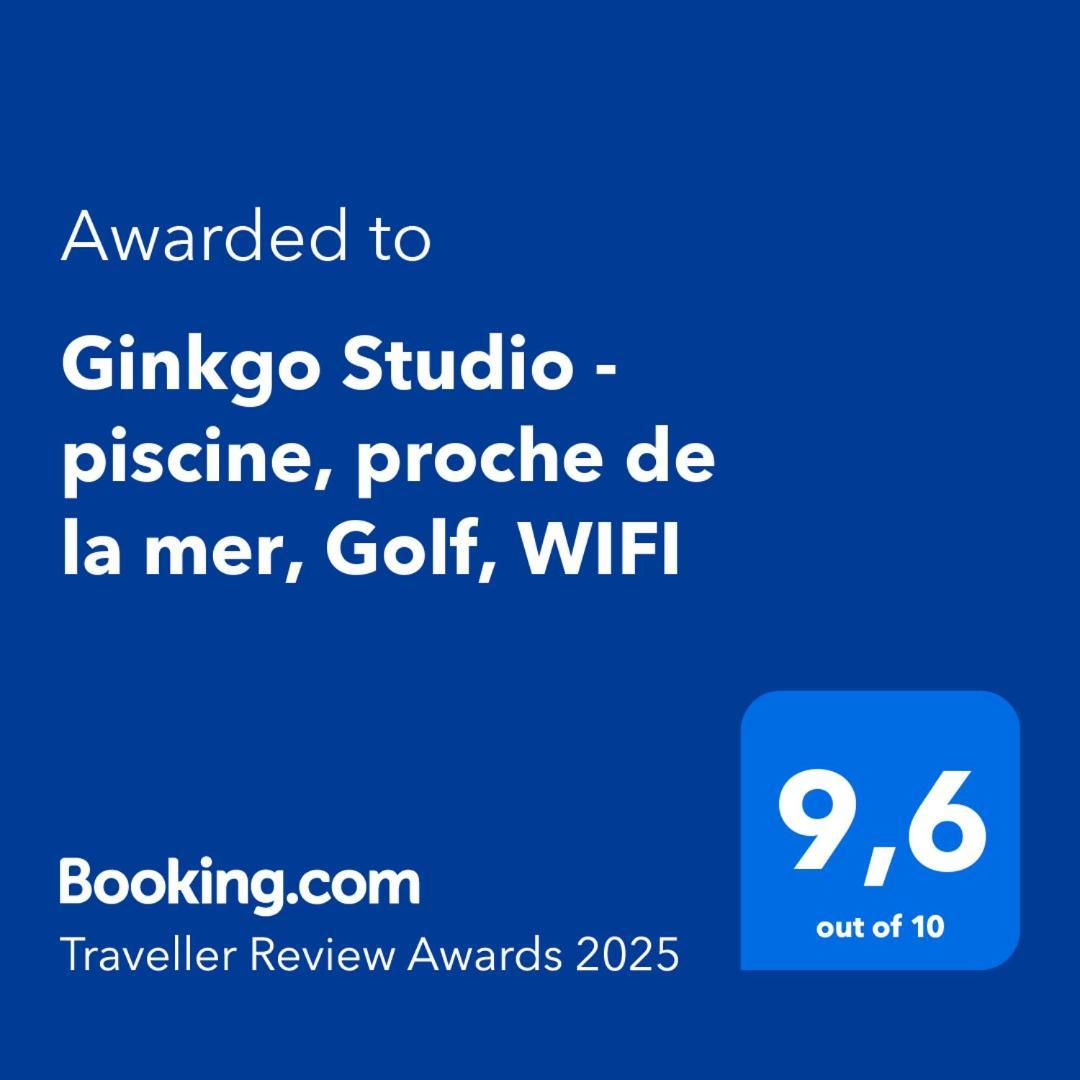 Ginkgo Studio - Piscine, Proche De La Mer, Golf, Wifi มองเดอลิเยอลานาปูล ภายนอก รูปภาพ
